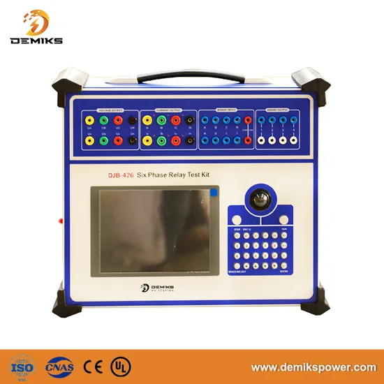 6-Phase Relay Protection Test Equipment with Current Injectional Method for Substation Maintanence